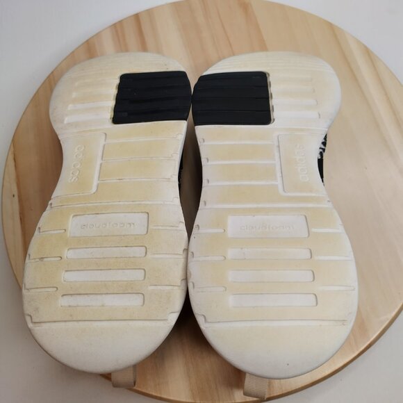 Adidas Racer TR21 Running Sneakers Animal Print White & Black US Men 7/ Women 8 - Picture 12 of 14